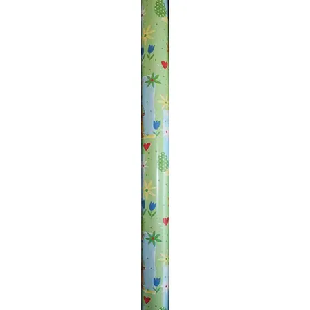 ZOEWIE Geschenkpapier Frühjahr/Ostern, 70 cm x 2 m, 1 Rolle, 5-fach sortiert