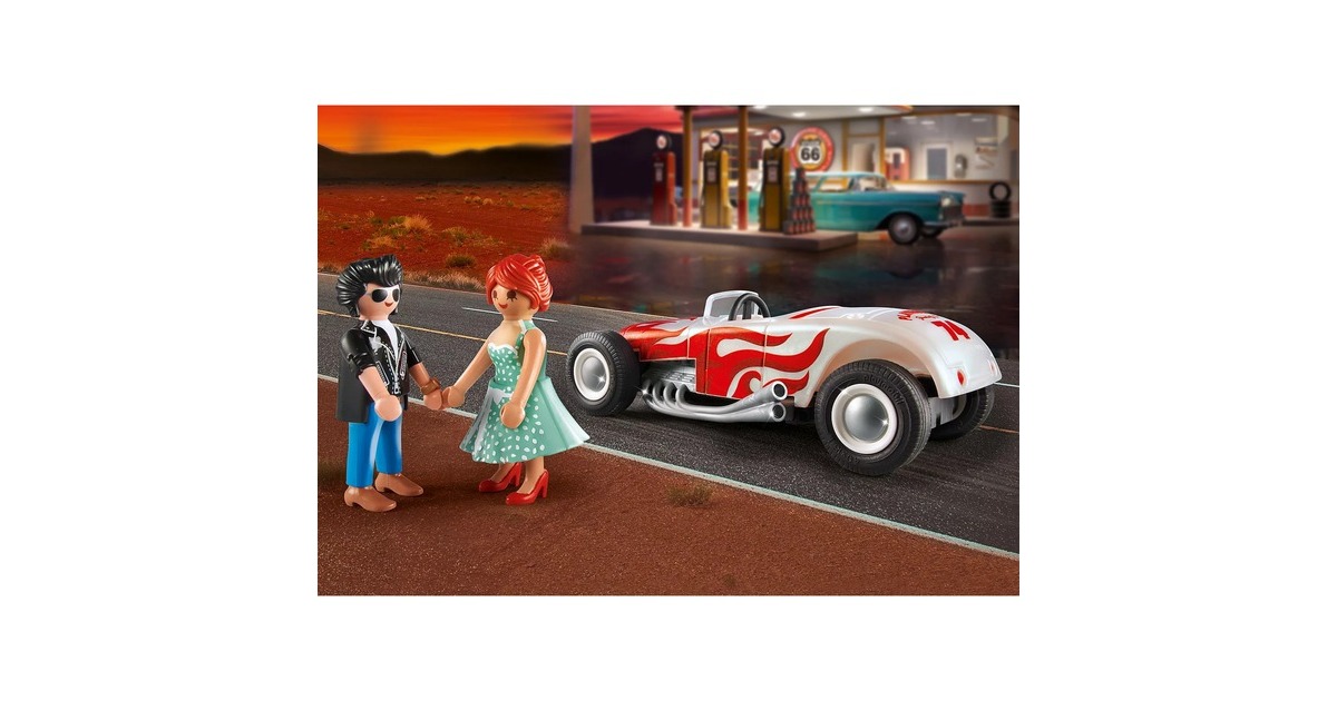 PLAYMOBILCity Life - Starterpack Hot Rod Constructiespeelgoed  (71078)