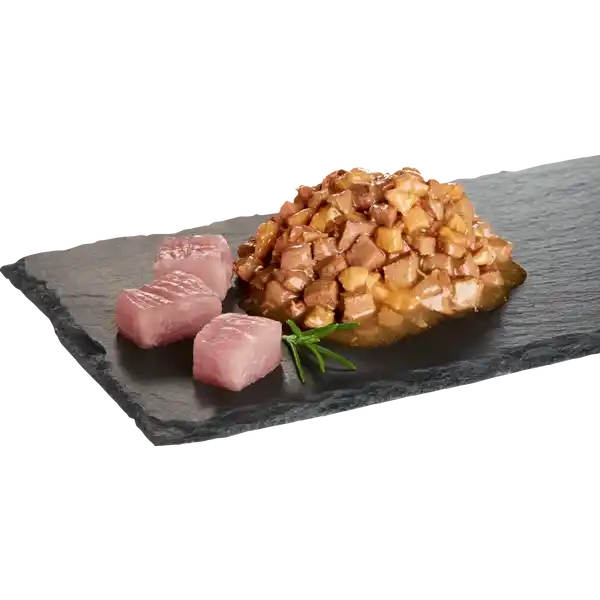 Poésie Délice mit Pute in Sauce