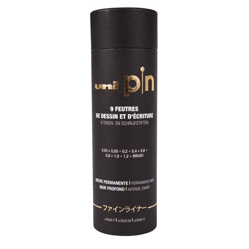 uni-ball<br>Fineliner Uni Pin 9-pak