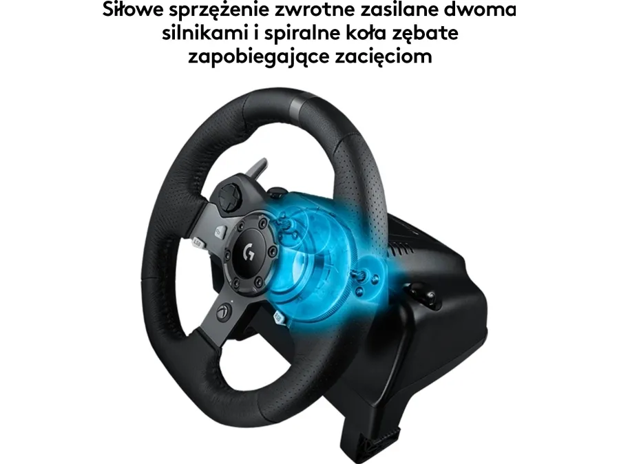 Logitech® | G920 Driving Force - Rat og pedalsæt - kabling - for Microsoft Xbox One & PC