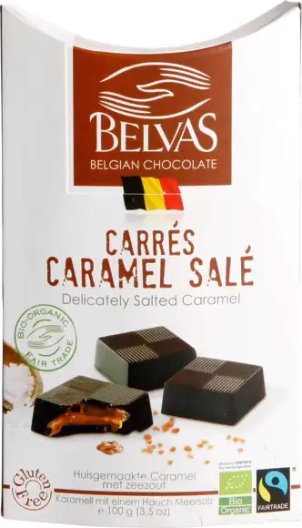 Chocoladebonbons salted caramel