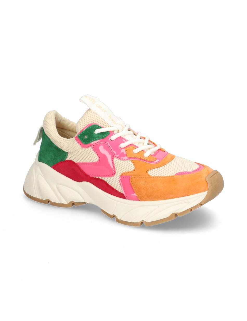 Lederkombination Sneaker