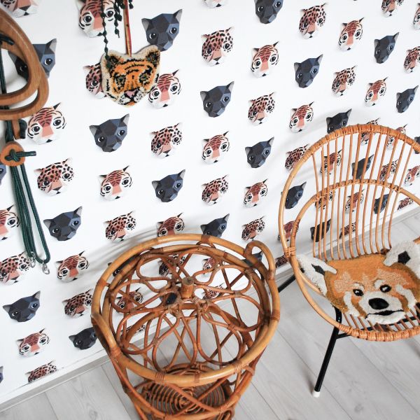 Studio Ditte Panthera Behang Groen