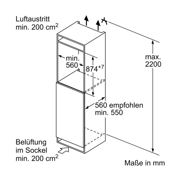 Siemens Einbau-Gefrierschrank iQ500 GI21VADD0