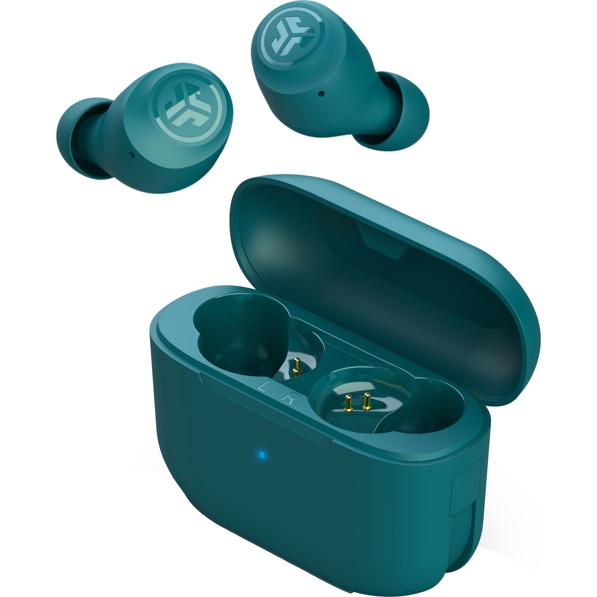 JLab Go Air Pop helt trådløse in-ear hodetelefoner (blågrønn)
