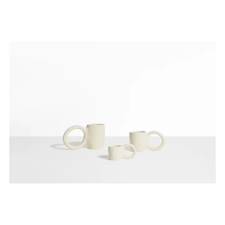 Petite friture Tasse expresso Donut, Pia chevalier - Set de 2 | Vanille