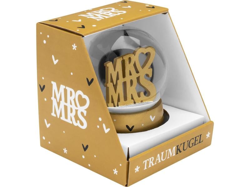 Sheepworld Mr & Mrs Gold, 1 Stück Schneekugel