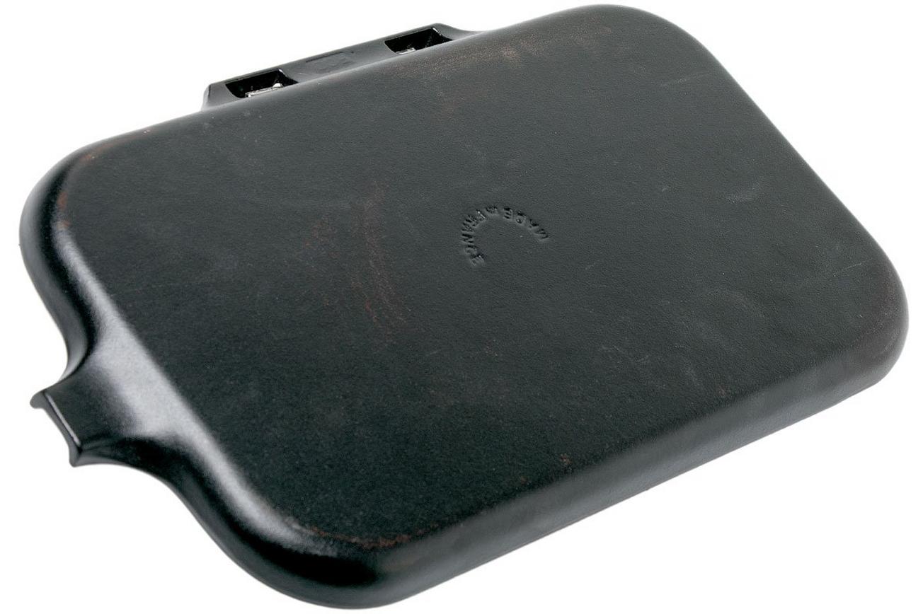 Le Creuset grillpan/skillet 36 cm zwart met inklapbaar handvat