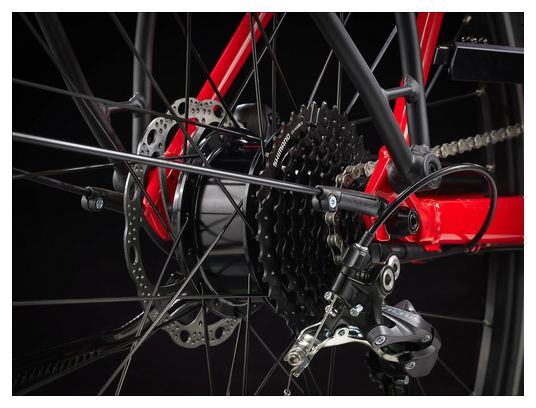 Vélo de Ville Électrique Trek FX  2 Shimano Altus 9V 250 Wh 700 mm Rouge