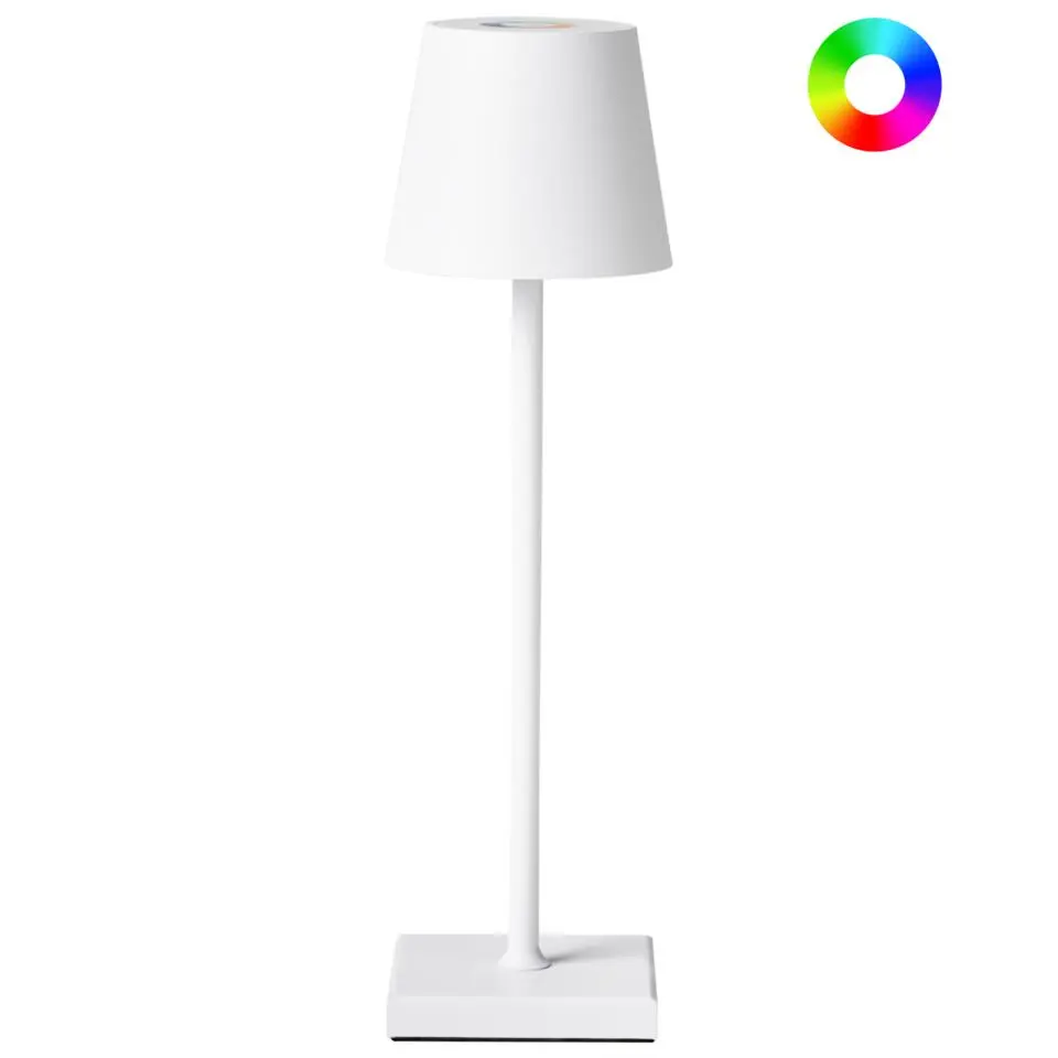VALIRA - Tafellamp - Wit - Aluminium/IJzer