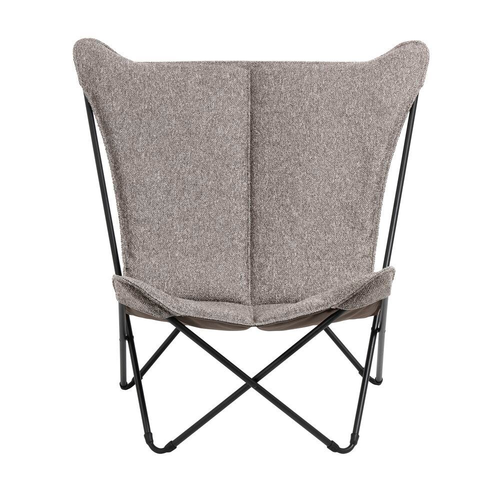 Gepolsterter Breiter Butterfly Chair Sphinx Niksen Cendre