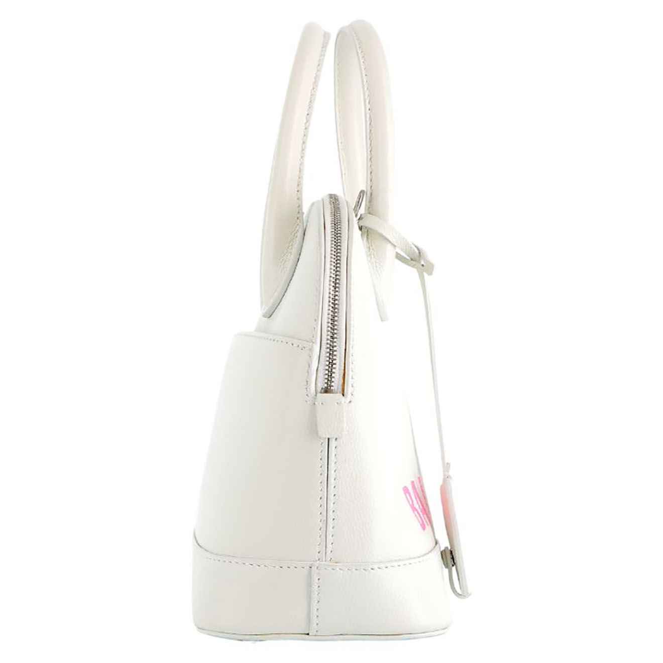 Balenciaga Sac bandoulière Ville Petit en Cuir blanc - Très bon état - L.25 cm