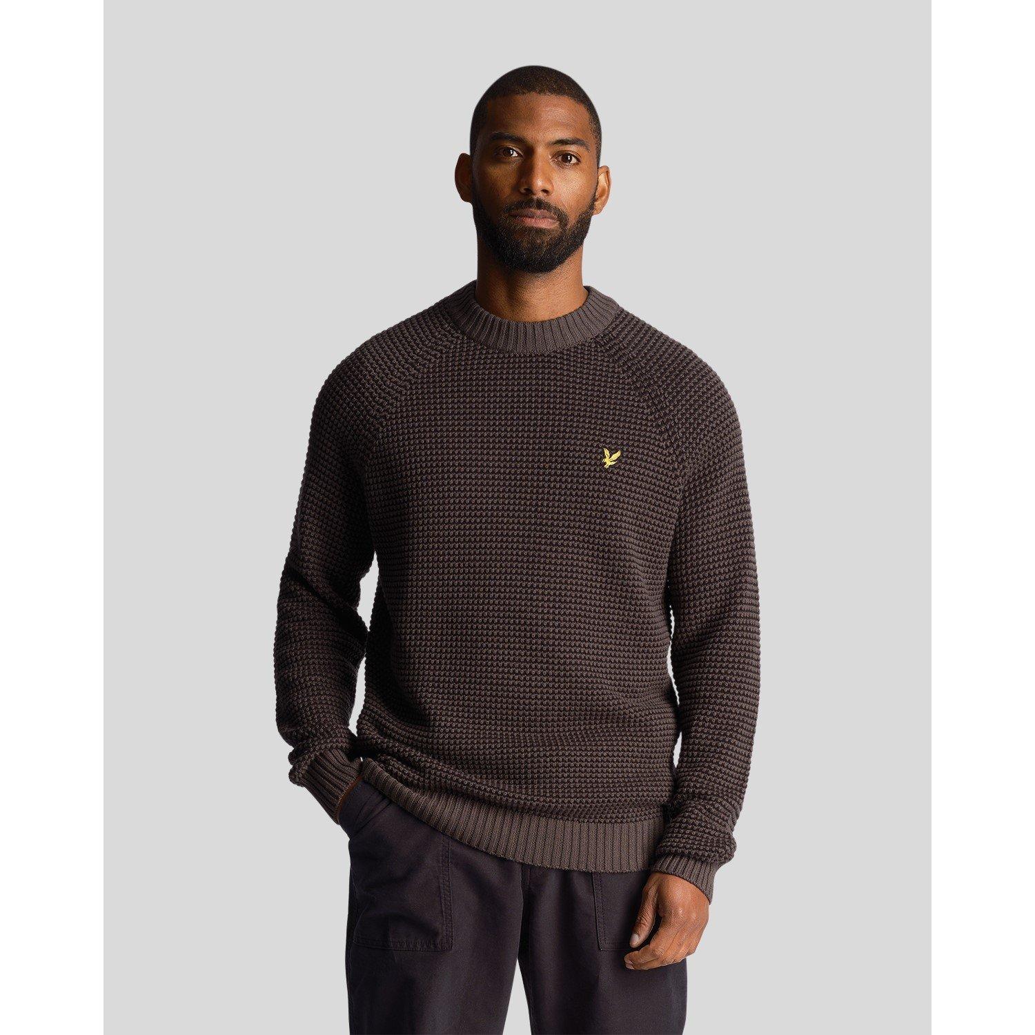 Lyle and Scott Birdseye Mock Jumper