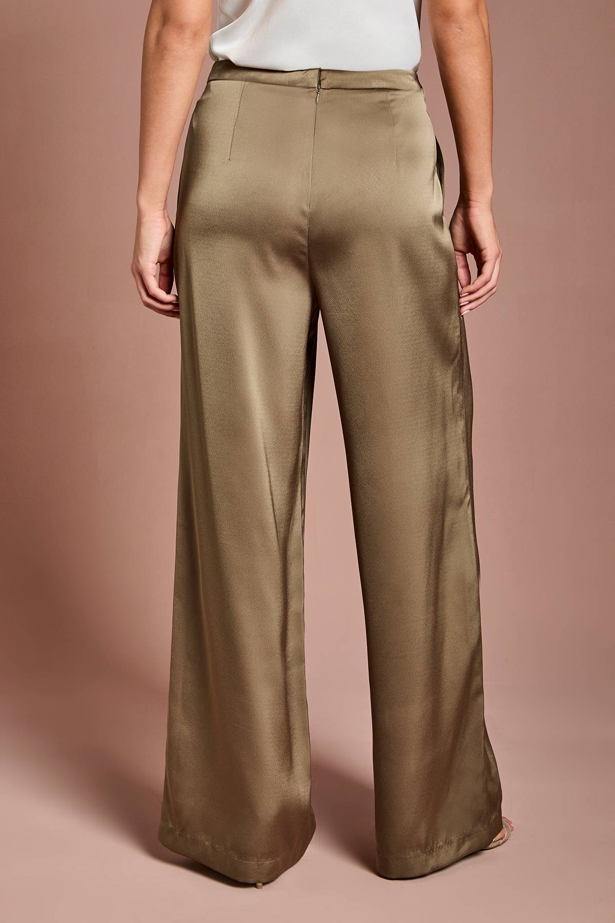Coast Pantalon Évasé En Satin