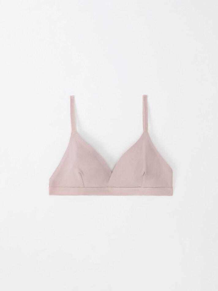 Conjunto com 2 sutiãs de microfibra - Rosa Nude