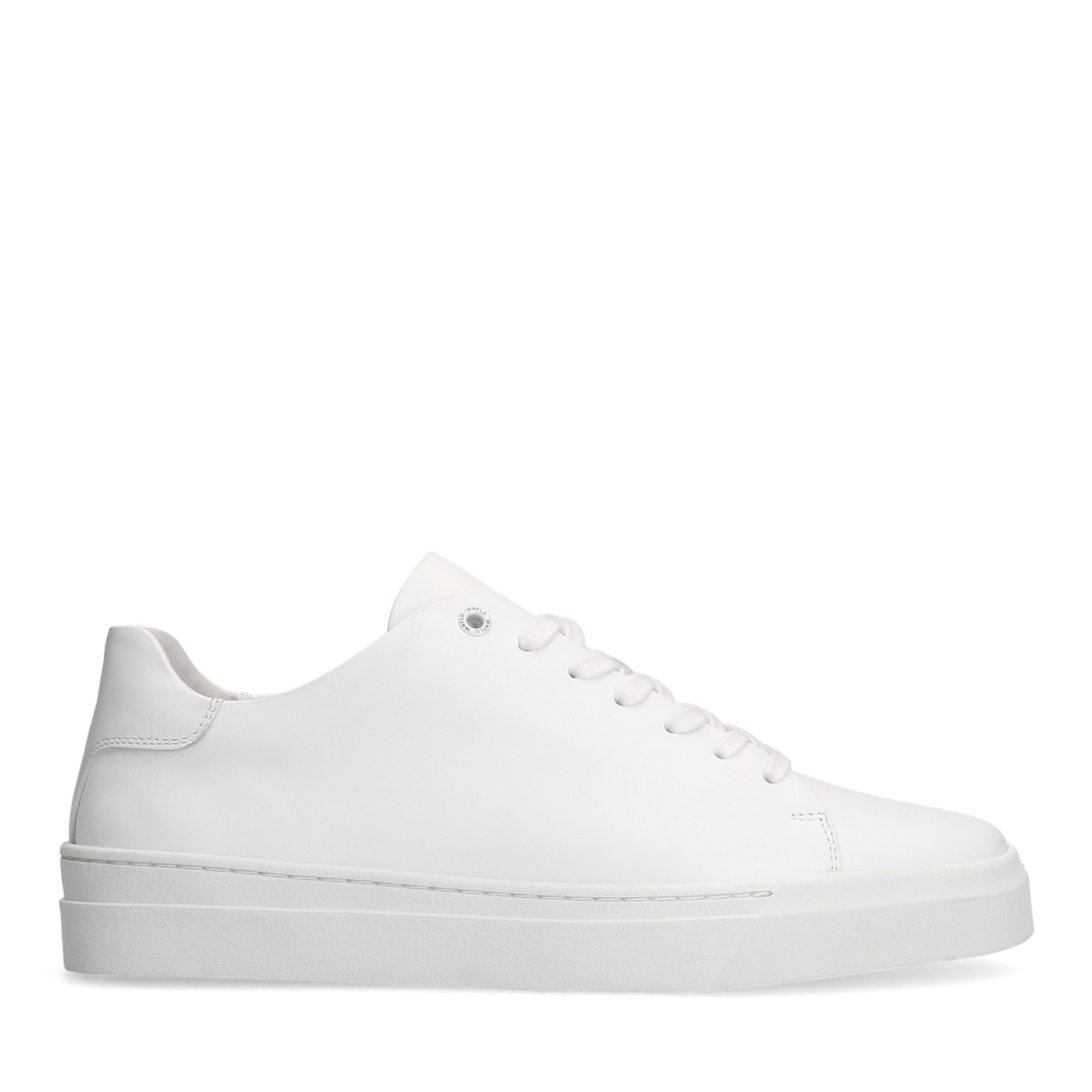 Witte leren sneakers