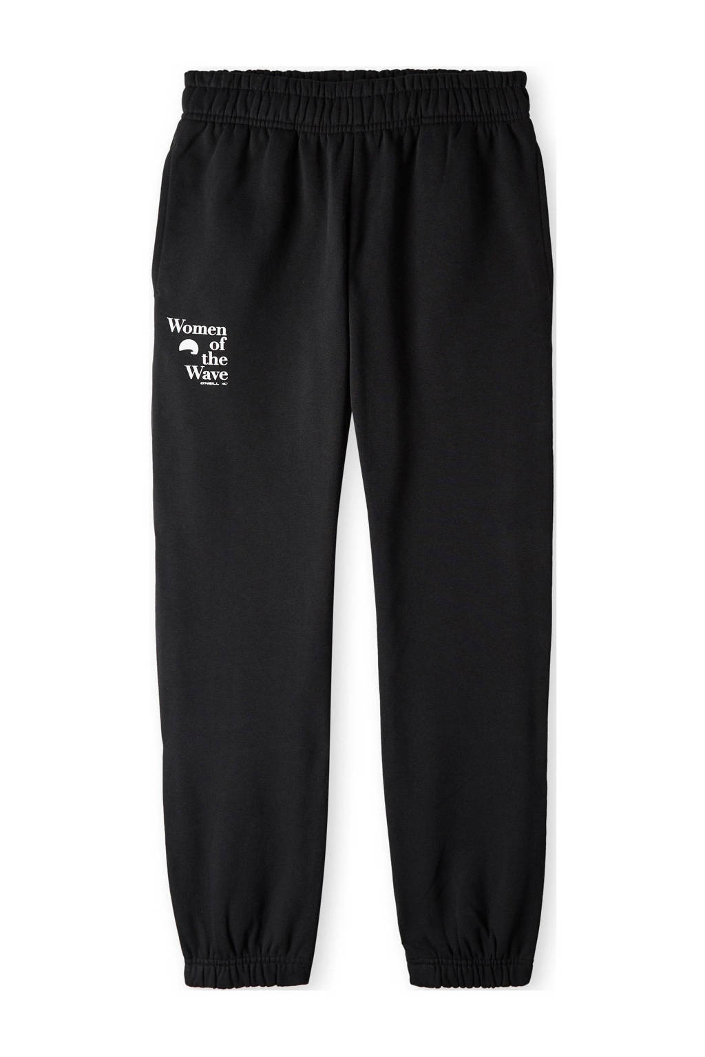 O'Neill regular fit joggingbroek met tekst zwart
