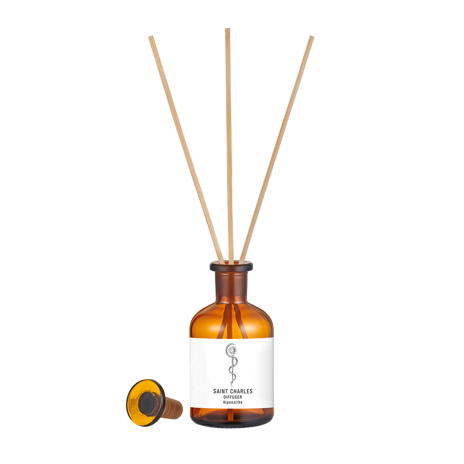 Diffuser Alpenzirbe mit Stäbchen