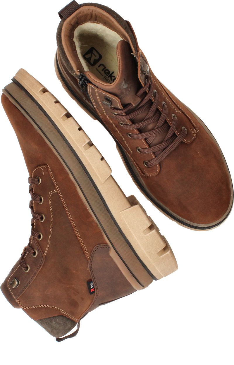 Rieker Veterboots Bruin Heren