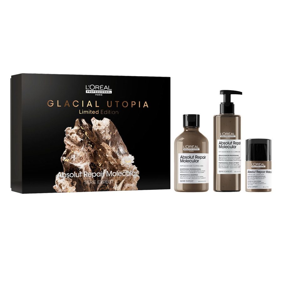 L'Oréal Professionnel Absolut Repair Molecular TRIO Set 2024 For Damaged Hair 1pcs