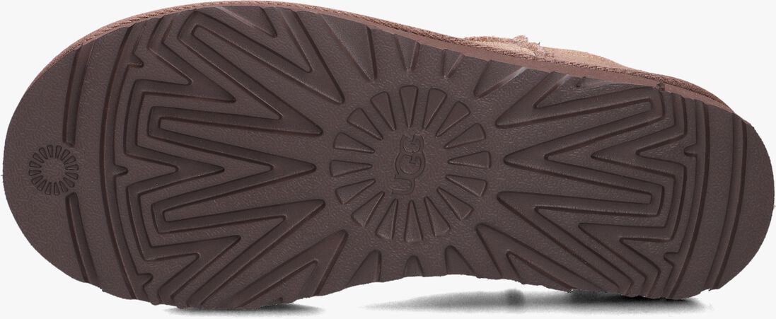 bruine ugg vachtlaarzen w classic ultra mini biarritz