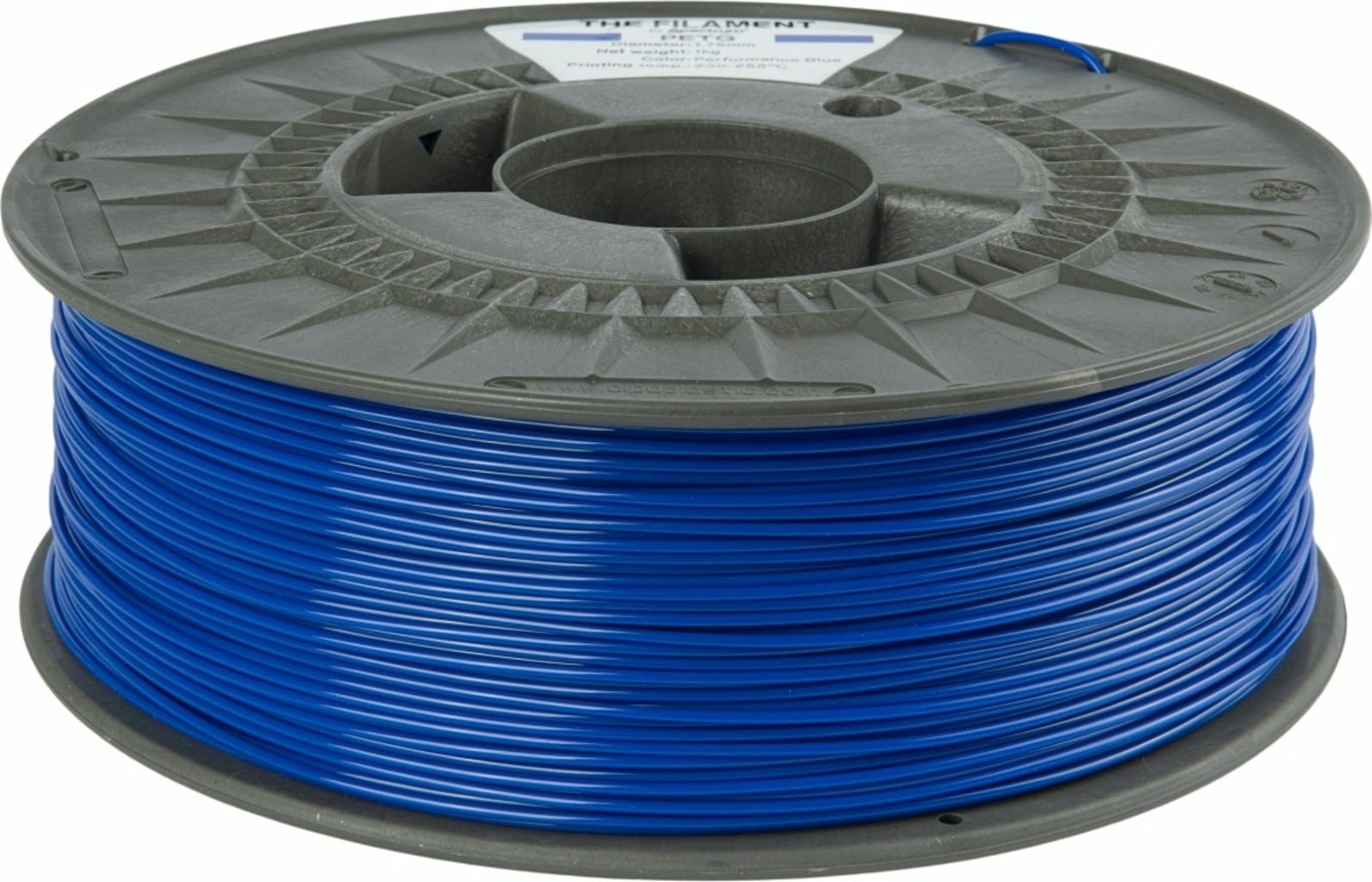 The Filament  PETG Performance Blue, 1,75 mm / 1000 g    Erschwingliches PETG in Performance Blue