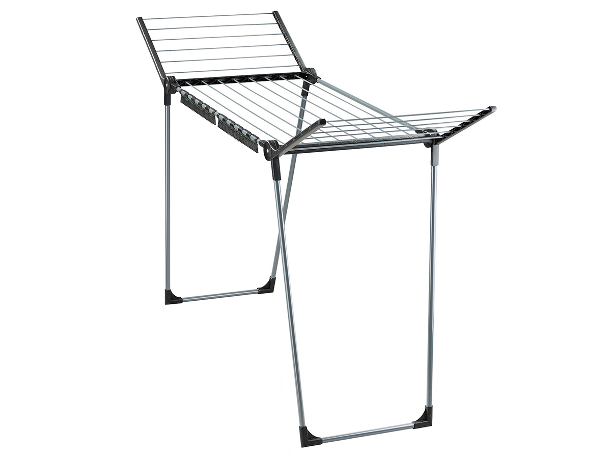 Leifheit Pegasus 150 solid slim droogrek - Black