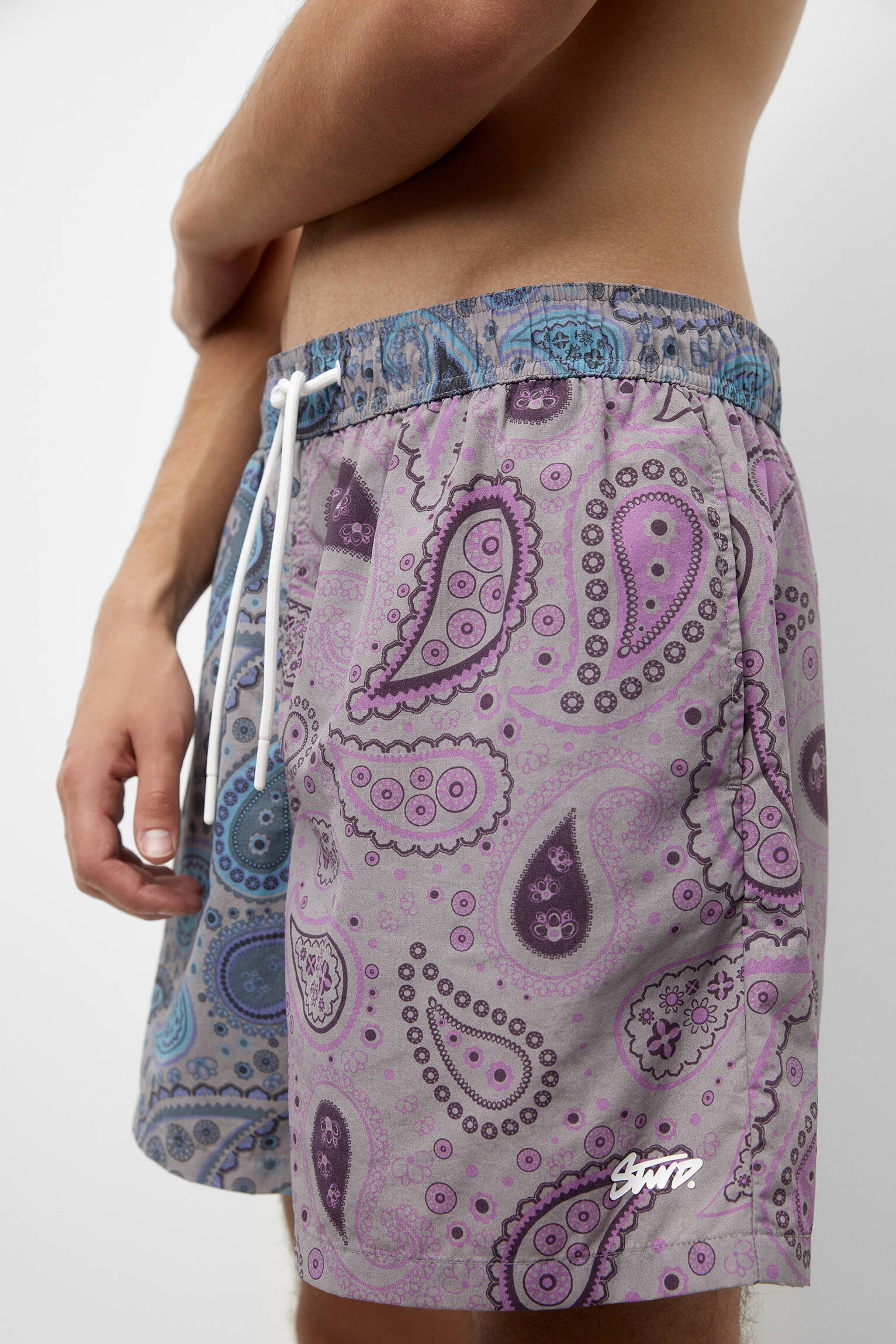 MAIÔ PATCHWORK - ROXO