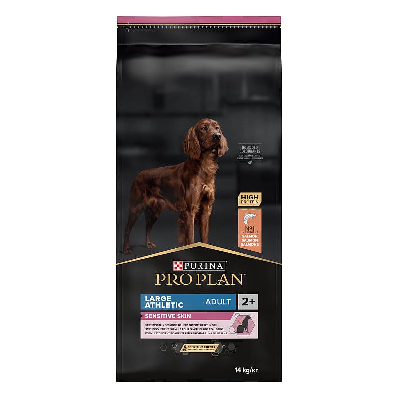 Purina Pro Plan Large Athletic Adult Sensitive Skin Hondenvoer 14 kg | 12828