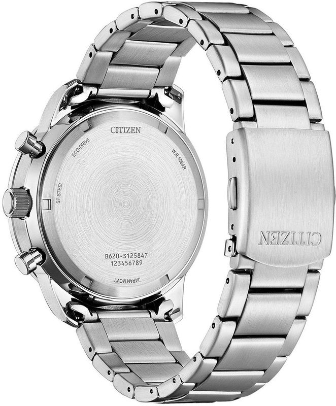 Citizen CA4500-91X Horloge - Zilverkleurig - Staal - Solar Binnenwerk