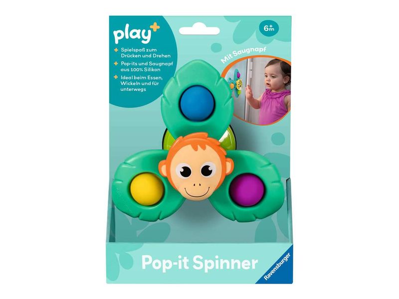 play  Pop-it Spinner: Affe Lustiger Fidget-Spinner für Kinder
