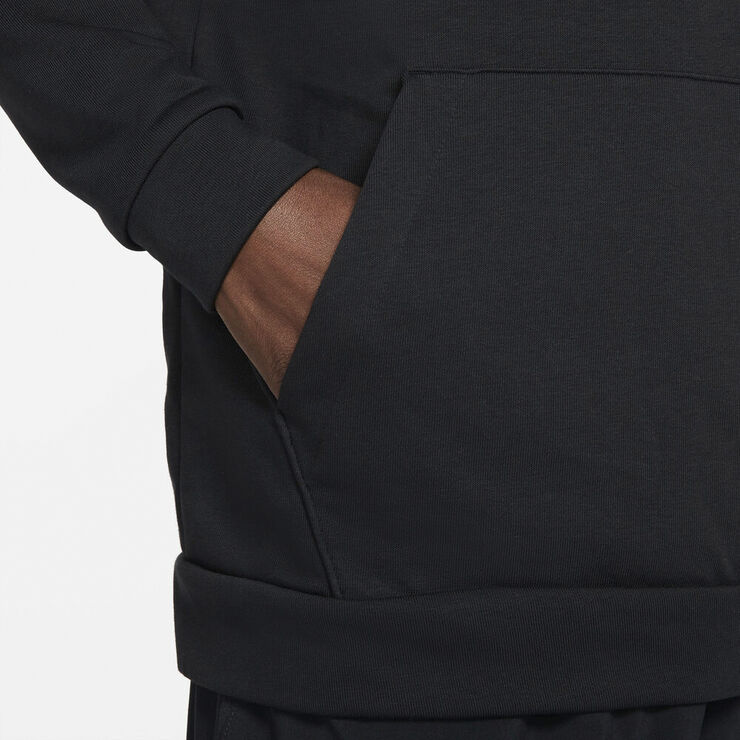 Nike Dri Fit Haettetroje Sort