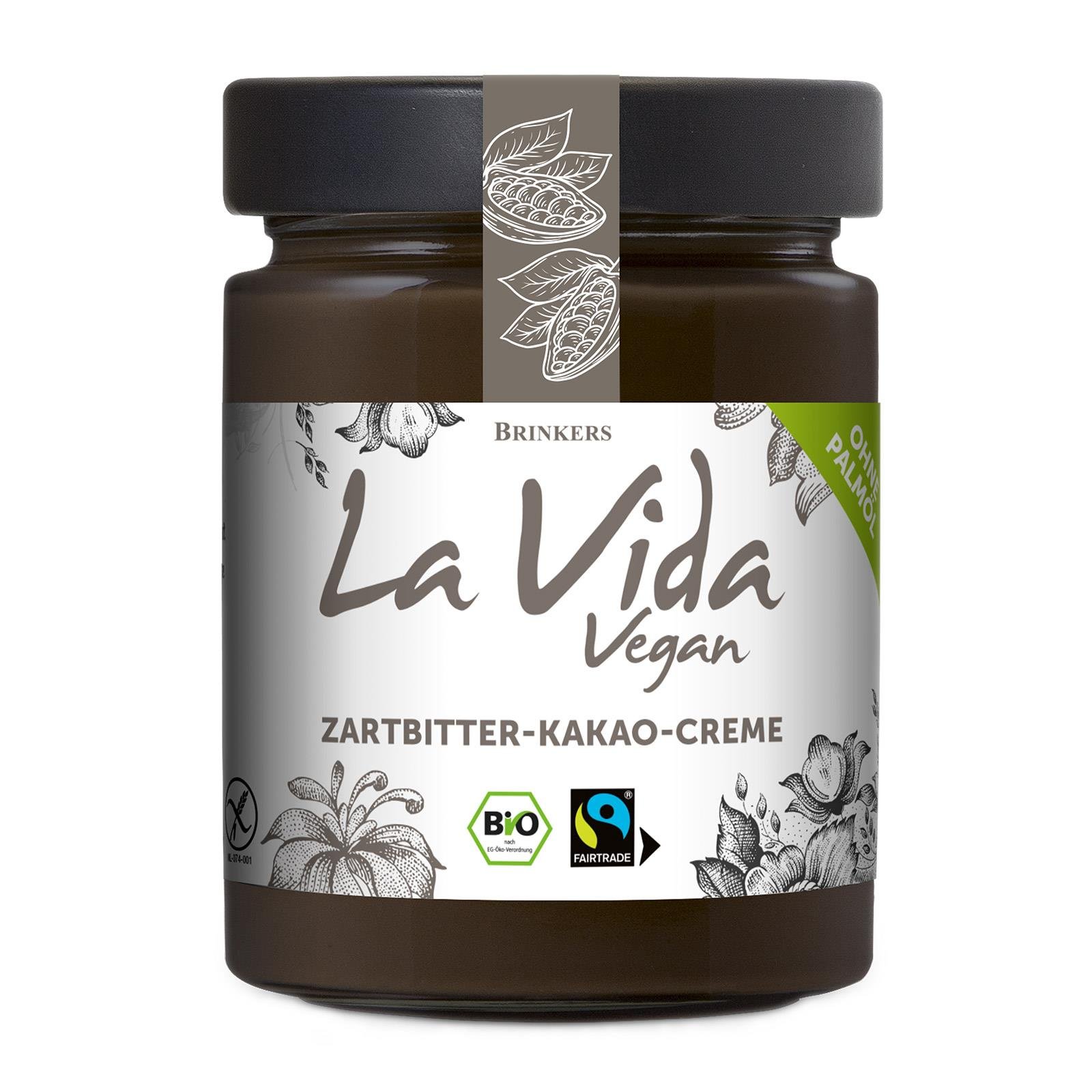 La Vida Vegan Zartbitter Kakao Creme