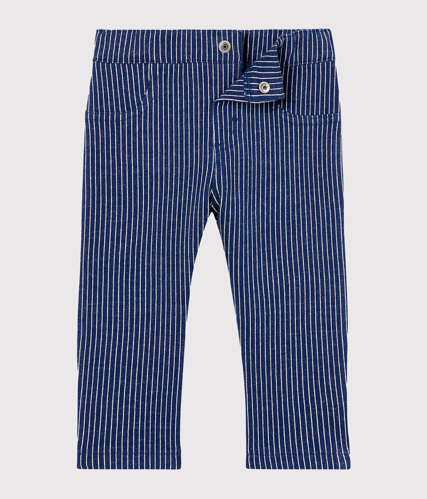 Pantalon en maille rayée bébé garçon
