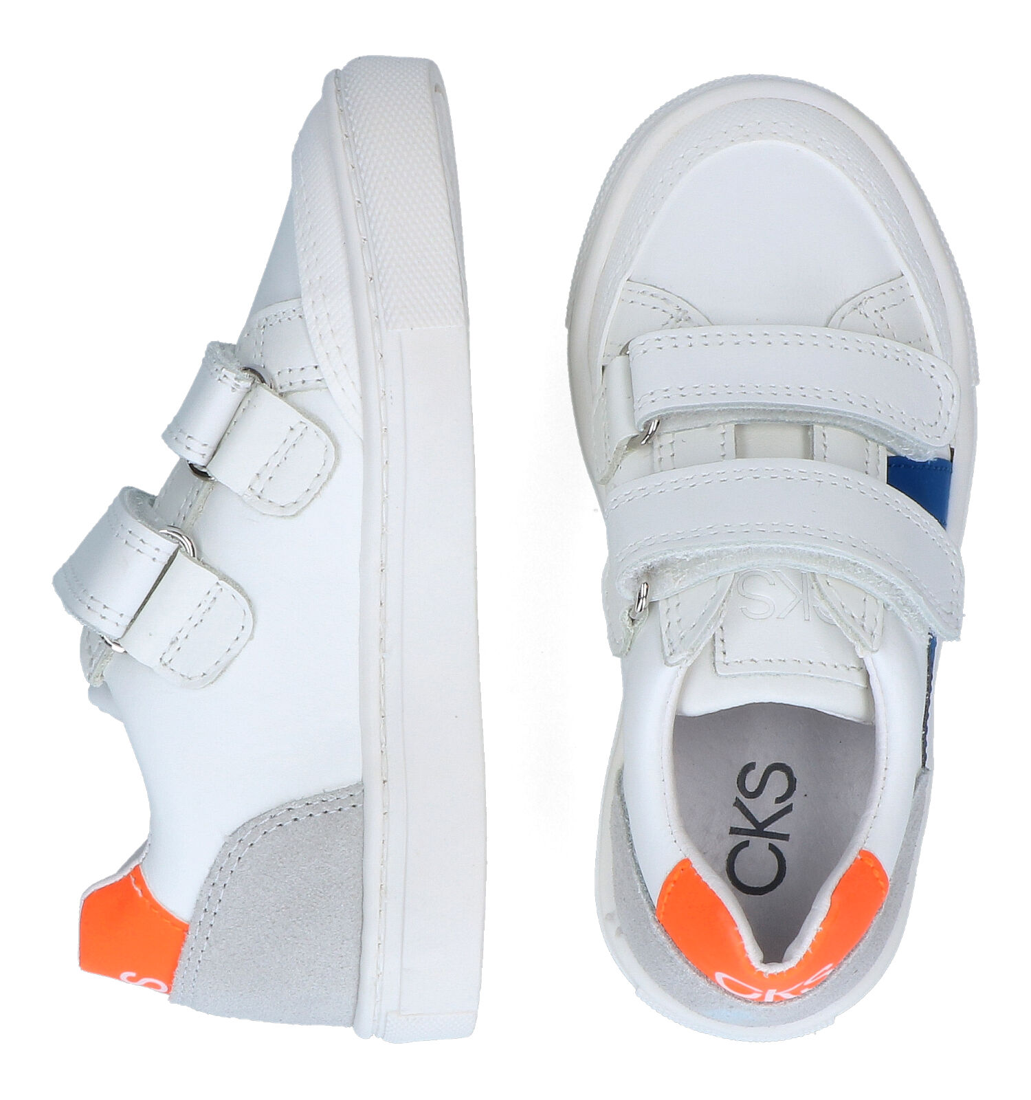 Velcroschoenen wit