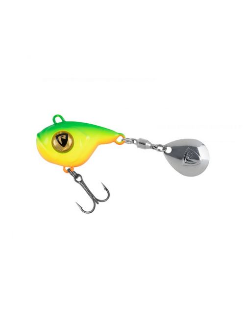 Fox Rage Big Eye Spin Tail - Spinner & Lepel - 14 g Fire Tiger