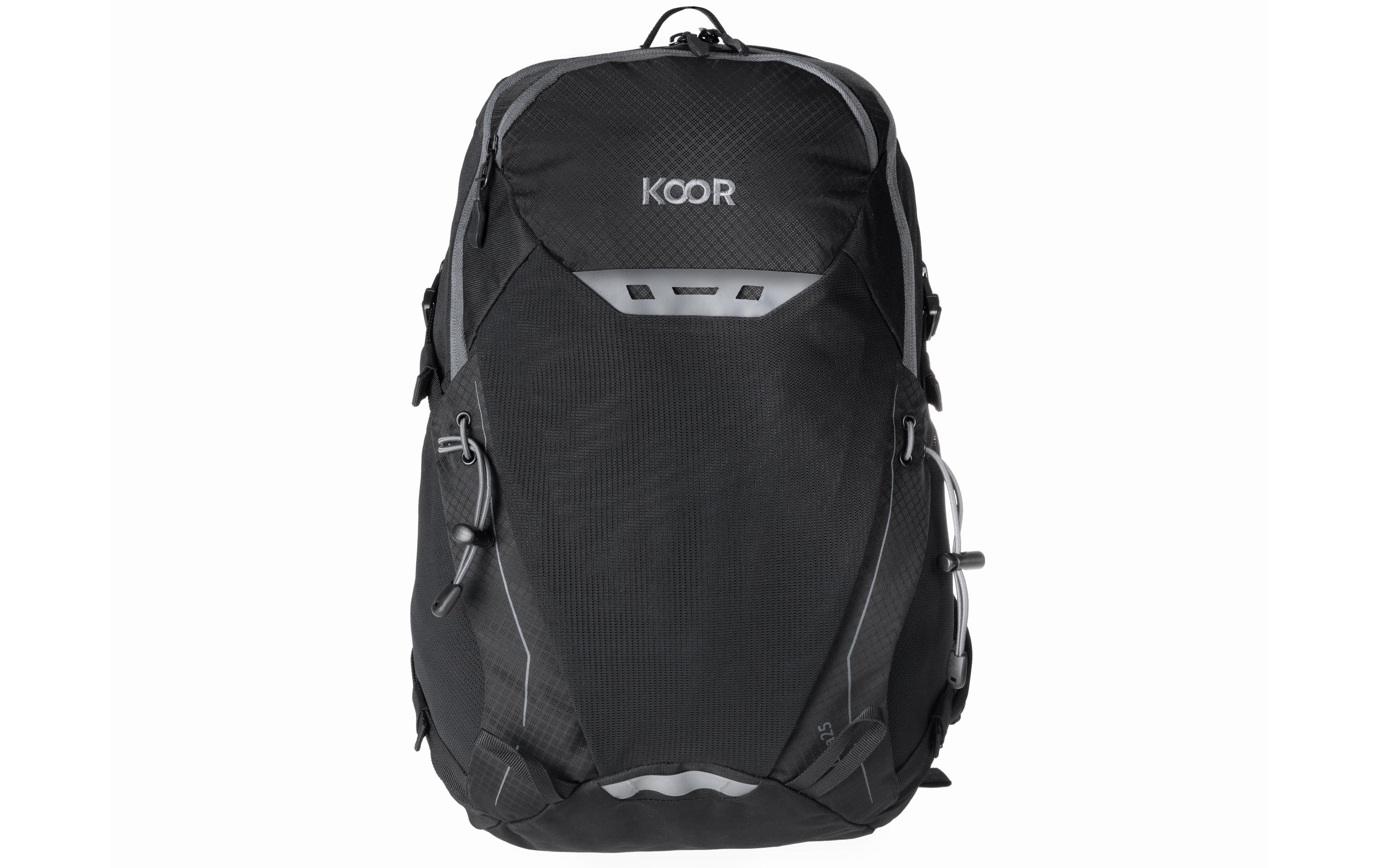 Wanderrucksack Fuurka 23 l, SchwarzFunktionaler und bequemer Bergrucksack für das ganze Jahr