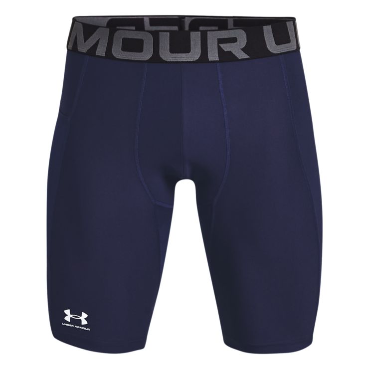 Under ArmourHeatGear Armour Long Shorts - dunkelblau/navy
