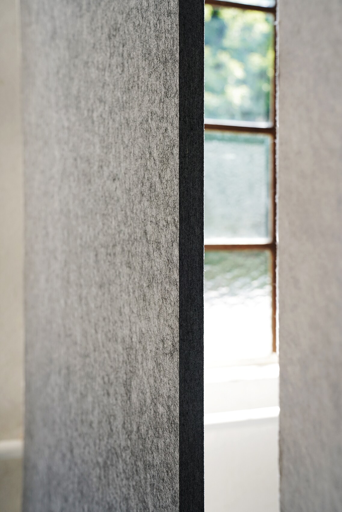 baffel panel-Set - Deckenträger Odenwald Farbe: lichtgrau, Größe: 50x300x2,5cm