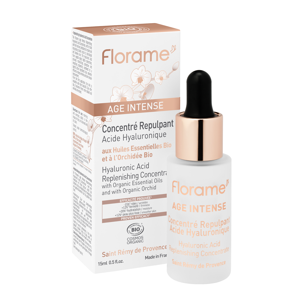 Florame  Age Intense Hyaluronsäure-Konzentrat, 15 ml