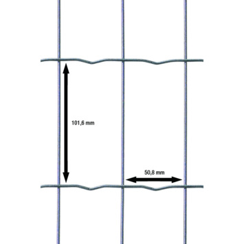 Betafence tuingaas 102 cm x 25 m groen
