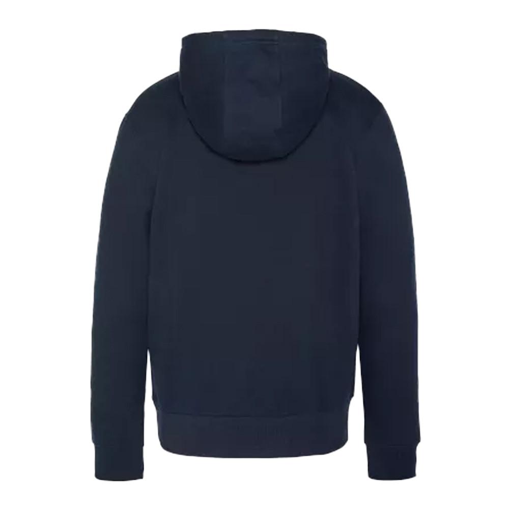 Schott Sweat à capuche Marine/orange Homme Schott Logo