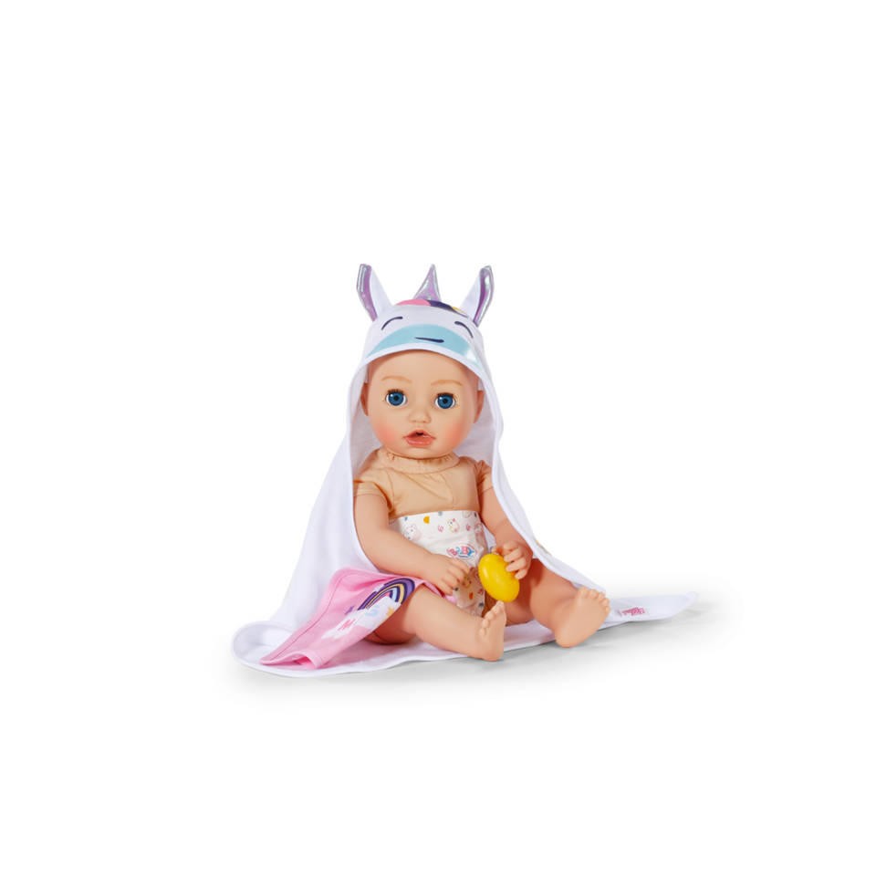 BABY born badlaken met capuchon set