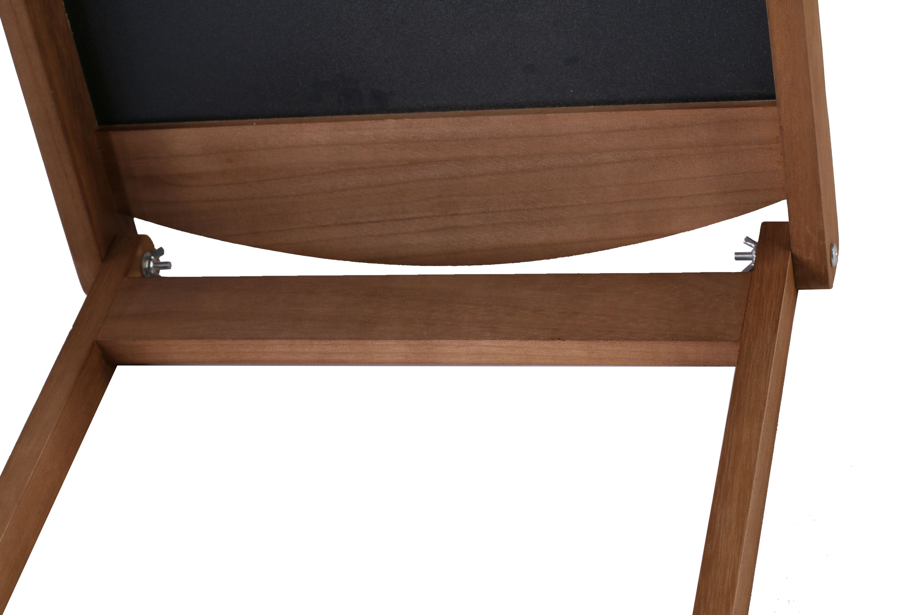 Kundenstopper Kreidetafel mit Ablage 110 x 41 cm natur