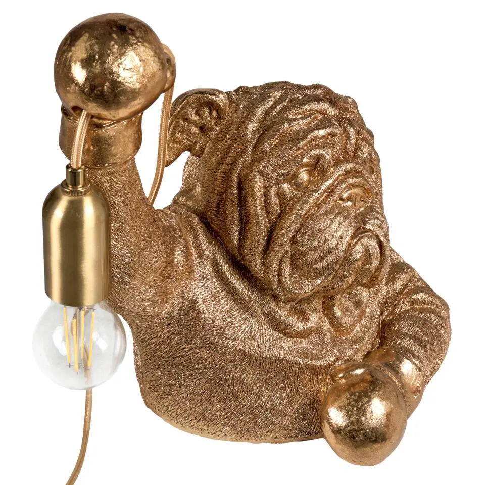 MIKE - Tafellamp - Goud - Polyresin