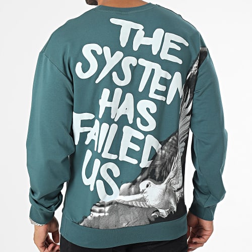 Sweat Crewneck Bleu Pétrole