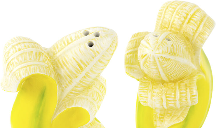 Donkey Salt- og peber sæt - Banana Romance Gul