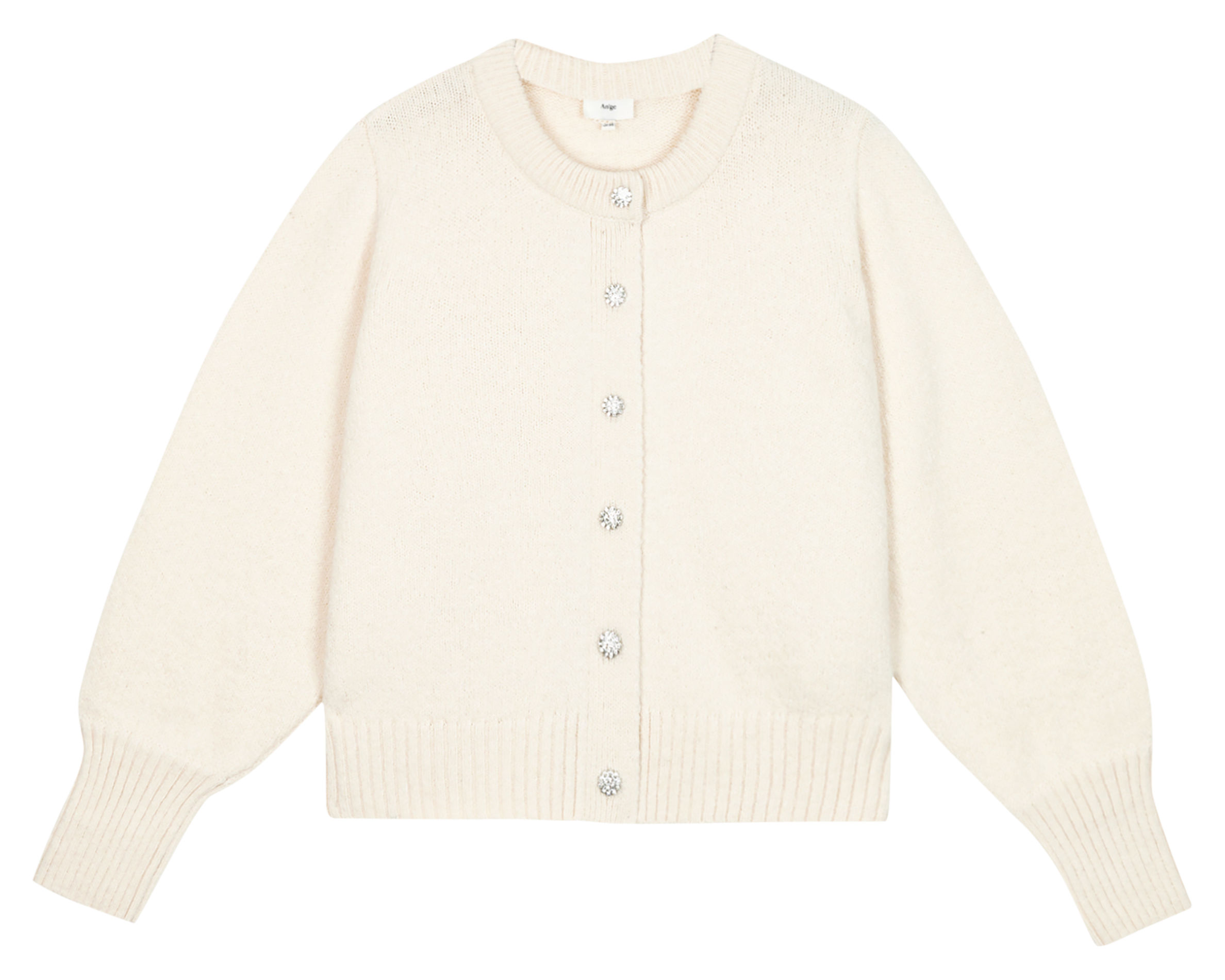 VELICIA - Cardigan col rond | Noir