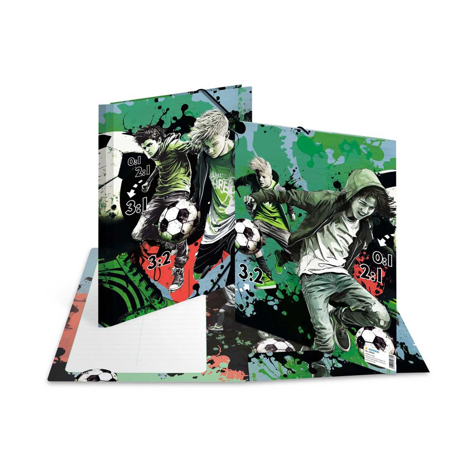 Sammelmappe Street Soccer A4 Karton